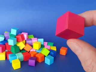 How to make an origami cube