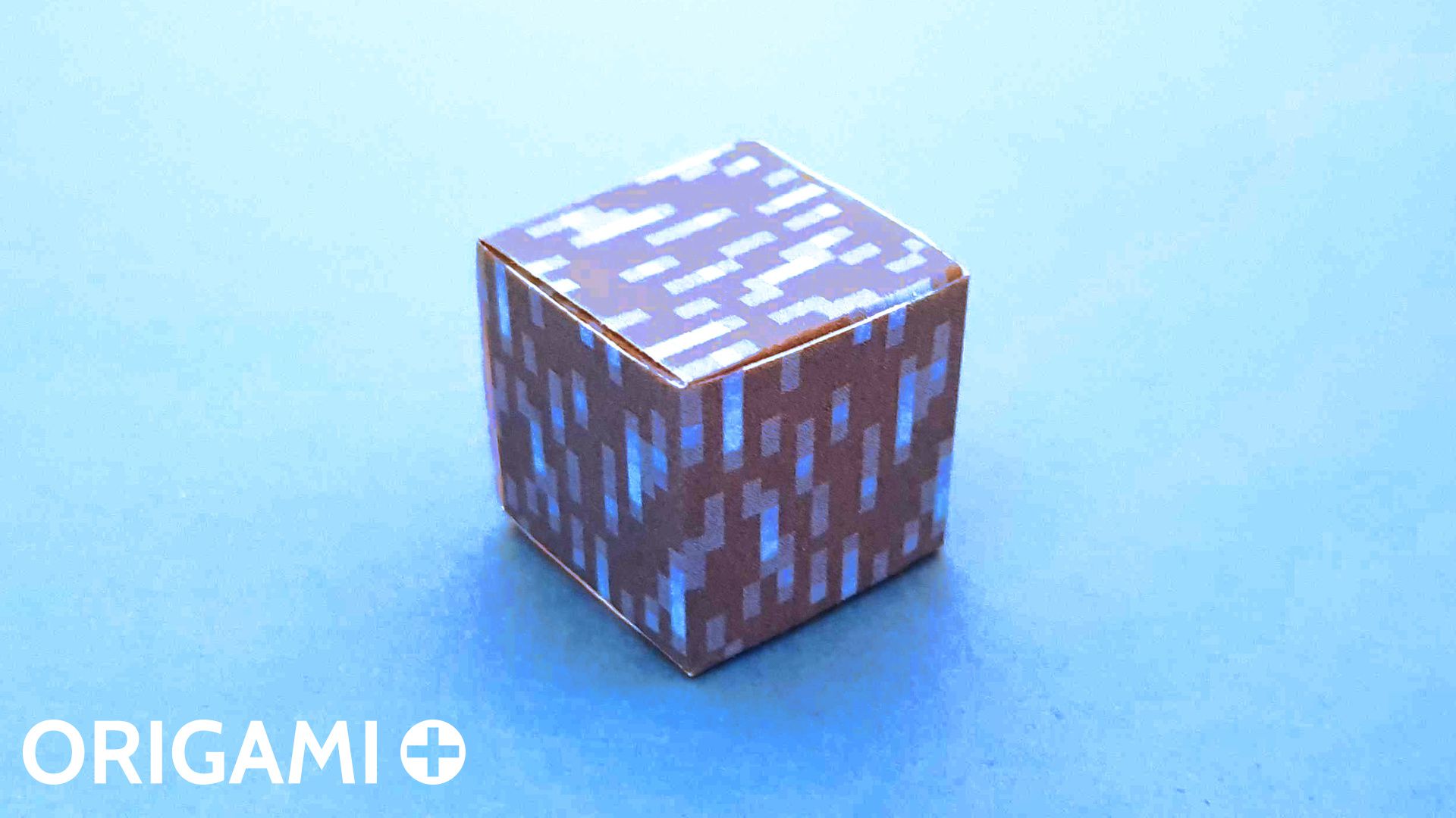 paper cube template minecraft